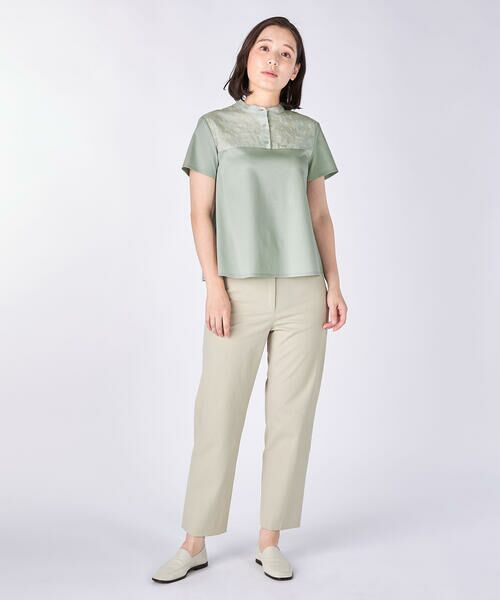 KEITH Lサイズ / キースエルサイズ カットソー | 【Lサイズ】エンブロイダリーハーフスリーブカットソー | 詳細1