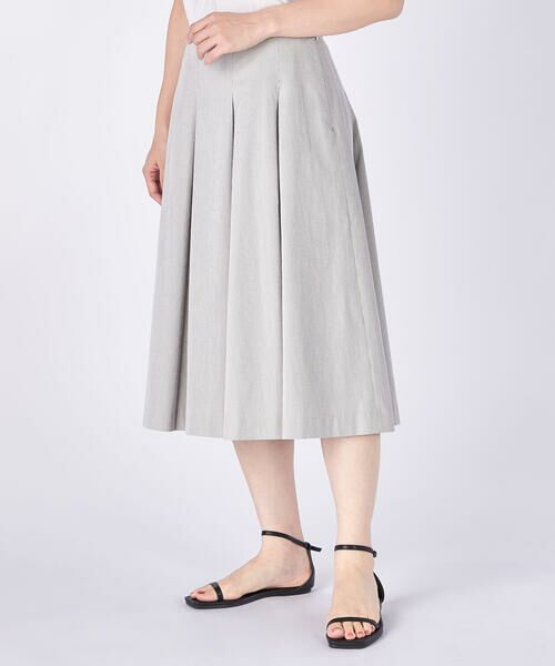 KEITH Lサイズ / キースエルサイズ ミニ・ひざ丈スカート | 【Lサイズ】コードレーンスカート（ベージュ）