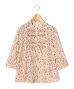 KEITH Lサイズ / キースエルサイズ シャツ・ブラウス | 【Lサイズ】Christabel Liberty Print Blouse オーバーブラウス