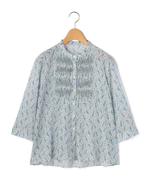 KEITH Lサイズ / キースエルサイズ シャツ・ブラウス | 【Lサイズ】Christabel Liberty Print Blouse オーバーブラウス | 詳細2