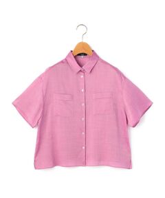 KEITH Lサイズ / キースエルサイズ シャツ・ブラウス | 【Lサイズ】ウォッシャブルキュプラブラウス