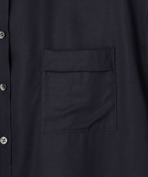 KEITH Lサイズ / キースエルサイズ シャツ・ブラウス | 【Lサイズ】ウォッシャブルキュプラブラウス | 詳細2