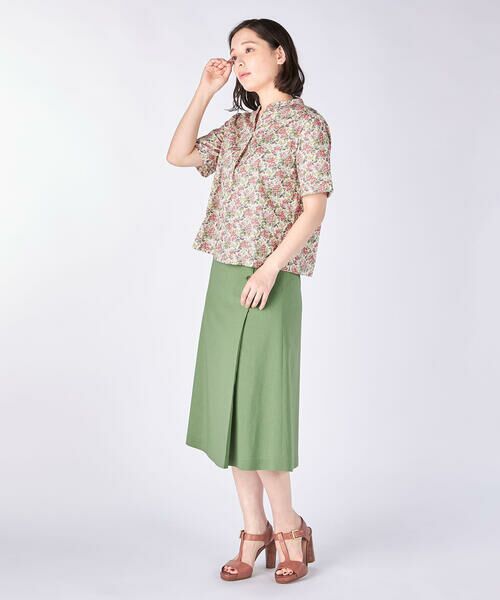 KEITH Lサイズ / キースエルサイズ カットソー | 【Lサイズ】Canina Liberty Print Cut&Sewn スタンドカラー | 詳細3