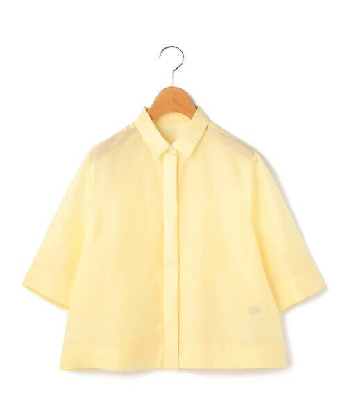 KEITH Lサイズ/キースエルサイズ 【Lサイズ】T/Cローンシャツブラウス イエロー 44 KEITH Lサイズ/キースエルサイズ 【Lサイズ】T/Cローンシャツブラウス イエロー 44