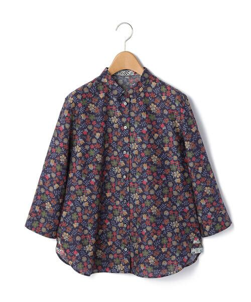 KEITH Lサイズ/キースエルサイズ 【Lサイズ】Anniversary Edenham Liberty Print Shirt ネイビー 44 KEITH Lサイズ/キースエルサイズ 【Lサイズ】Anniversary Edenham Liberty Print Shirt ネイビー 44