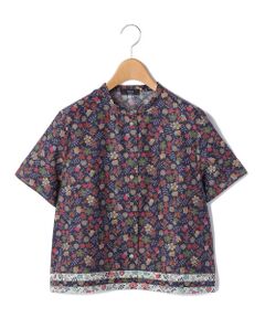 KEITH Lサイズ / キースエルサイズ シャツ・ブラウス | 【Lサイズ】Anniversary Edenham Liberty Print Half Sleeve Blouse