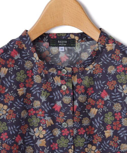 KEITH Lサイズ / キースエルサイズ シャツ・ブラウス | 【Lサイズ】Anniversary Edenham Liberty Print Half Sleeve Blouse | 詳細2