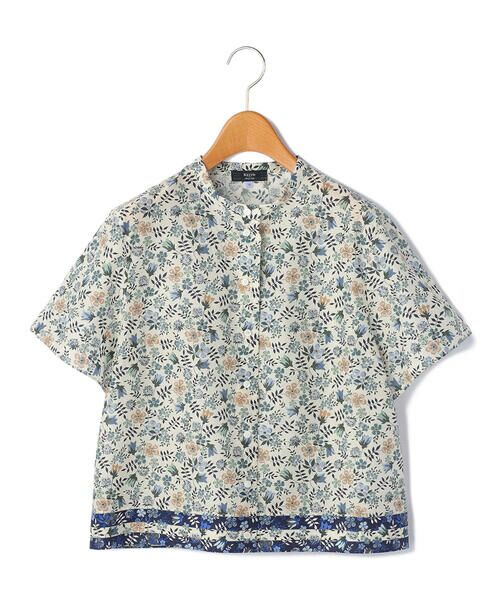 KEITH Lサイズ / キースエルサイズ シャツ・ブラウス | 【Lサイズ】Anniversary Edenham Liberty Print Half Sleeve Blouse | 詳細5