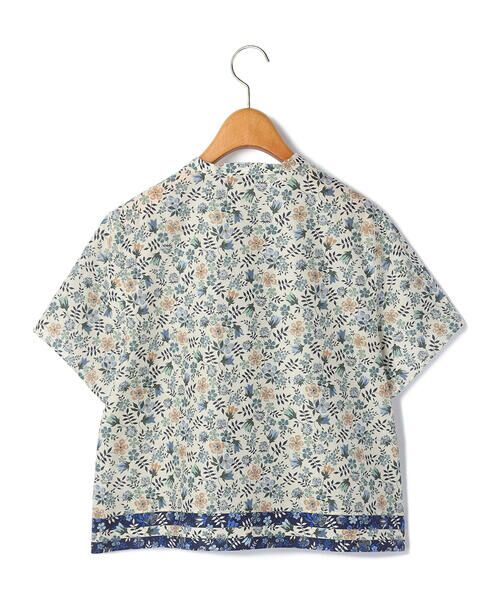 KEITH Lサイズ / キースエルサイズ シャツ・ブラウス | 【Lサイズ】Anniversary Edenham Liberty Print Half Sleeve Blouse | 詳細6