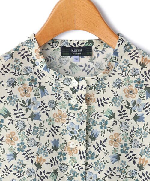 KEITH Lサイズ / キースエルサイズ シャツ・ブラウス | 【Lサイズ】Anniversary Edenham Liberty Print Half Sleeve Blouse | 詳細7
