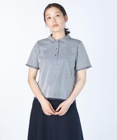 KEITH Lサイズ / キースエルサイズ カットソー | 【Lサイズ】ストライプジャージーポロカラーカットソー