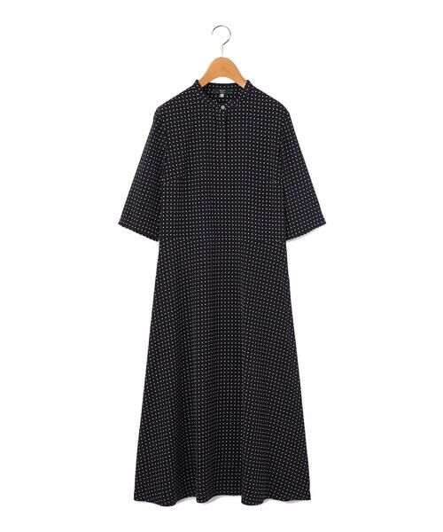 ワンピース＊中古＊22 slit zip big collar one-piece – BUNNY APARTMENT