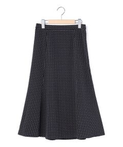 KEITH Lサイズ / キースエルサイズ ミニ・ひざ丈スカート | 【Lサイズ】スクエアドットスカート