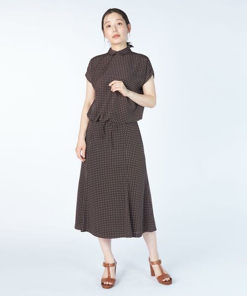 KEITH Lサイズ / キースエルサイズ ミニ・ひざ丈スカート | 【Lサイズ】スクエアドットスカート | 詳細6