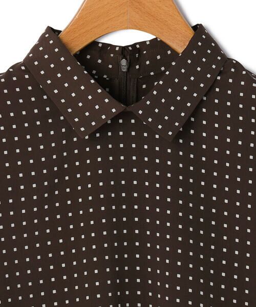 KEITH Lサイズ / キースエルサイズ シャツ・ブラウス | 【Lサイズ】スクエアドットブラウス | 詳細6