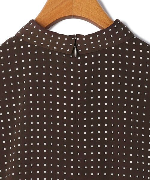 KEITH Lサイズ / キースエルサイズ シャツ・ブラウス | 【Lサイズ】スクエアドットブラウス | 詳細7