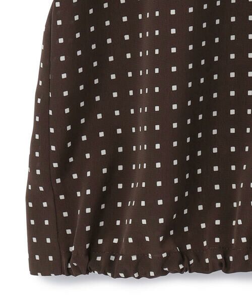 KEITH Lサイズ / キースエルサイズ シャツ・ブラウス | 【Lサイズ】スクエアドットブラウス | 詳細9