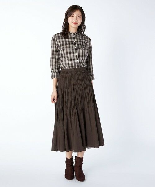 KEITH Lサイズ / キースエルサイズ ミニ・ひざ丈スカート | 【Lサイズ】プリーツスカート | 詳細1