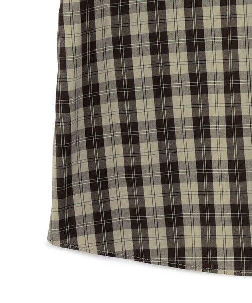 KEITH Lサイズ / キースエルサイズ シャツ・ブラウス | 【Lサイズ】ブロードチェックブラウス | 詳細10