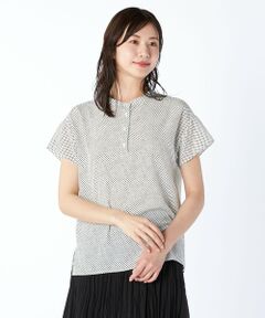 KEITH Lサイズ / キースエルサイズ シャツ・ブラウス | 【Lサイズ】プリントペブルブラウス