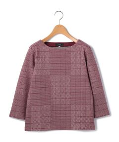 KEITH Lサイズ / キースエルサイズ カットソー | 【Lサイズ】ジャカードジャージーカットソーボートネック