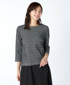 KEITH Lサイズ / キースエルサイズ カットソー | 【Lサイズ】ジャカードジャージーカットソーボートネック