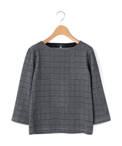 KEITH Lサイズ / キースエルサイズ カットソー | 【Lサイズ】ジャカードジャージーカットソーボートネック | 詳細3