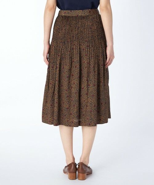 KEITH Lサイズ / キースエルサイズ ミニ・ひざ丈スカート | 【Lサイズ】スモールリーフPtスカート | 詳細2