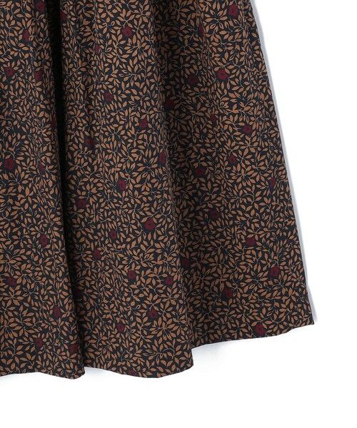 KEITH Lサイズ / キースエルサイズ ミニ・ひざ丈スカート | 【Lサイズ】スモールリーフPtスカート | 詳細8