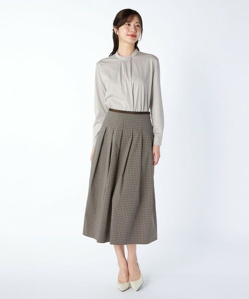 KEITH Lサイズ / キースエルサイズ ミニ・ひざ丈スカート | 【Lサイズ】ウェザーチェックスカート | 詳細3