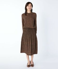 KEITH Lサイズ / キースエルサイズ シャツ・ブラウス | 【Lサイズ】スモールリーフPtブラウス