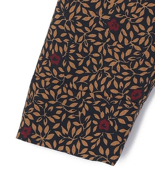 KEITH Lサイズ / キースエルサイズ シャツ・ブラウス | 【Lサイズ】スモールリーフPtブラウス | 詳細5