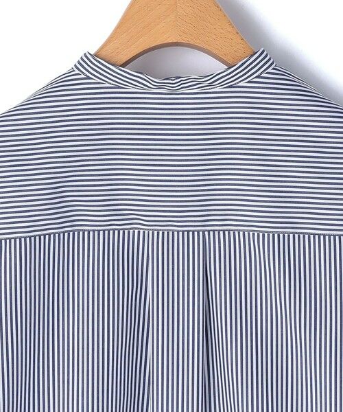 KEITH Lサイズ / キースエルサイズ シャツ・ブラウス | 【Lサイズ】ロンドンストライプスタンドカラーブラウス | 詳細5