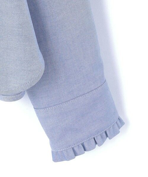 KEITH Lサイズ / キースエルサイズ シャツ・ブラウス | 【Lサイズ】ピンオックススタンドカラーブラウス | 詳細6