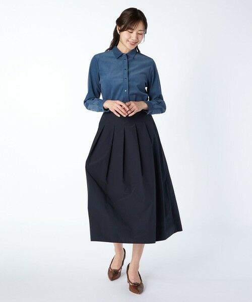 KEITH Lサイズ / キースエルサイズ シャツ・ブラウス | 【Lサイズ】シャツコールブラウス | 詳細1