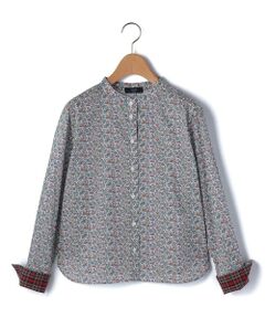 KEITH Lサイズ / キースエルサイズ シャツ・ブラウス | 【Lサイズ】Ｌｉｂｅｒｔｙ　Ｐｒｉｎｔ　Ｍａｍｉｅスタンドカラーブラウス