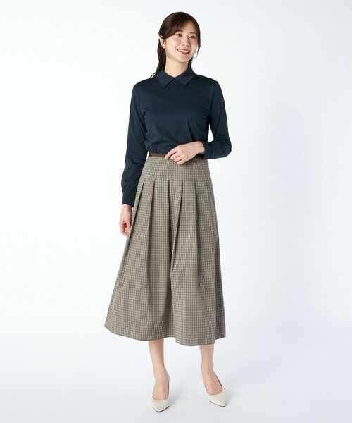 KEITH Lサイズ / キースエルサイズ カットソー | 【Lサイズ】コットン天竺カットソーステンカラー | 詳細1