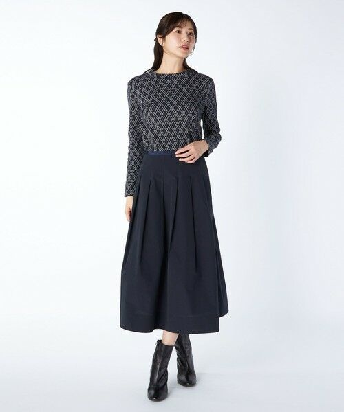 KEITH Lサイズ / キースエルサイズ カットソー | 【Lサイズ】ダイヤパターンカットソースタンドカラー | 詳細1