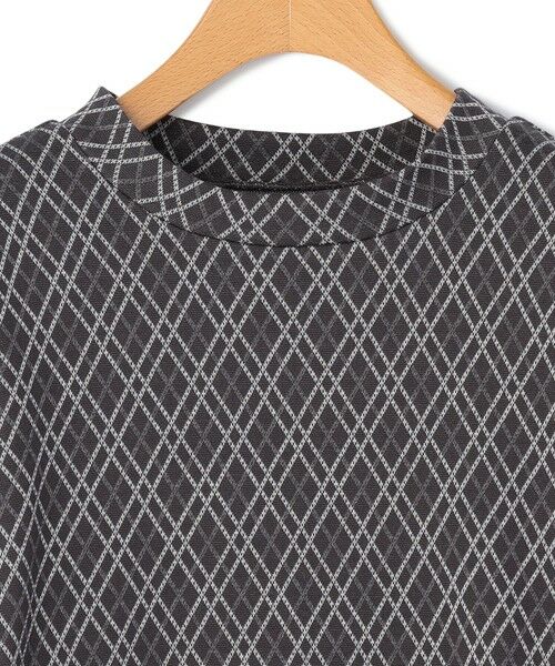 KEITH Lサイズ / キースエルサイズ カットソー | 【Lサイズ】ダイヤパターンカットソースタンドカラー | 詳細9