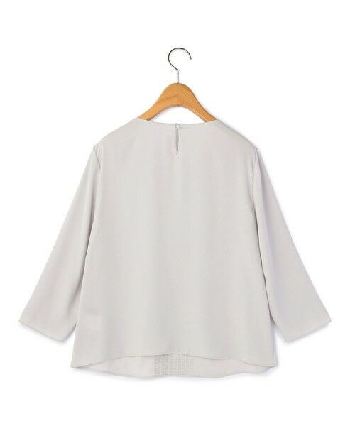 KEITH Lサイズ / キースエルサイズ シャツ・ブラウス | 【Lサイズ】バックサテンブラウス | 詳細1