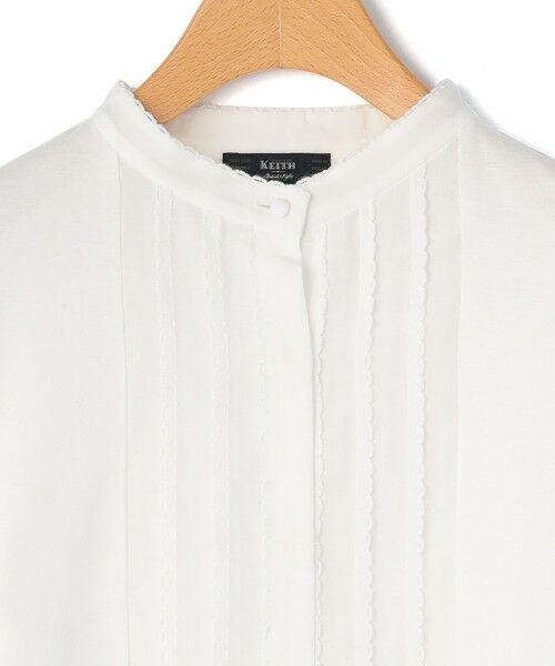 KEITH Lサイズ / キースエルサイズ カットソー | 【Lサイズ】60/-スムースカットソースタンドカラー | 詳細6