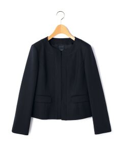 KEITH キース ノーカラージャケット ベルト付 ウール L 40 日本製 アイアスストレッチジャケット｜ジャケット・ブルゾン｜KEITH