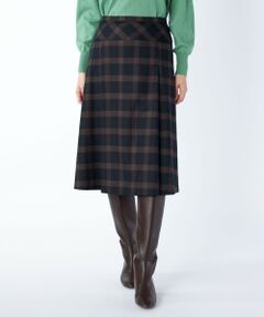 KEITH Lサイズ / キースエルサイズ ミニ・ひざ丈スカート | 【Lサイズ】グレナカートチェックスカート