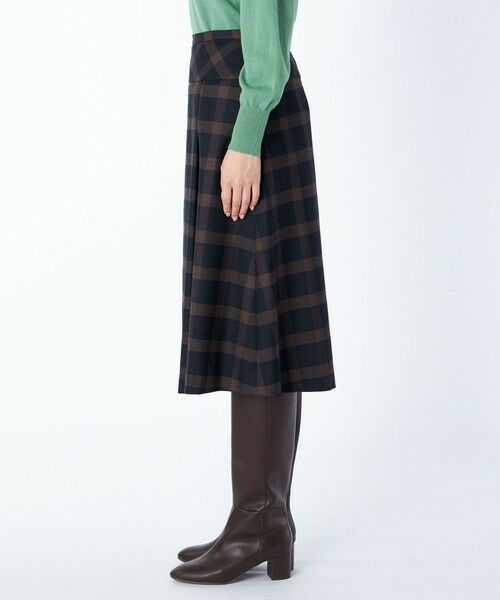 KEITH Lサイズ / キースエルサイズ ミニ・ひざ丈スカート | 【Lサイズ】グレナカートチェックスカート | 詳細1