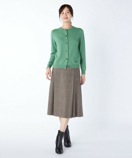 KEITH Lサイズ / キースエルサイズ ミニ・ひざ丈スカート | 【Lサイズ】グレナカートチェックスカート | 詳細11