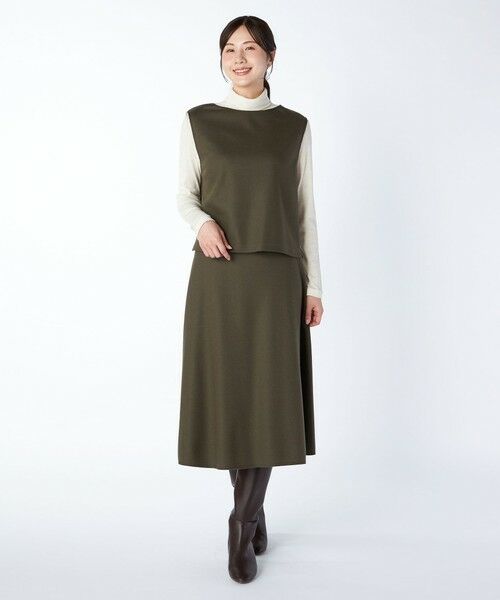 KEITH Lサイズ / キースエルサイズ ミニ・ひざ丈スカート | 【Lサイズ】ウールスムーススカート | 詳細3