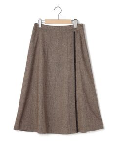 KEITH Lサイズ / キースエルサイズ ミニ・ひざ丈スカート | 【Lサイズ】カントリーツィードスカート