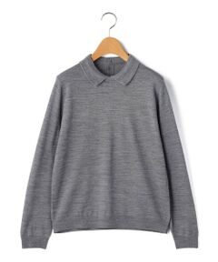 KEITH Lサイズ / キースエルサイズ ニット・セーター | 【Lサイズ】ウールブレンド襟付きニット