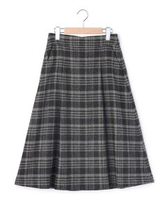 KEITH Lサイズ / キースエルサイズ ミニ・ひざ丈スカート | 【Lサイズ】ヘリンボンチェックスカート
