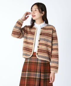 KEITH Lサイズ / キースエルサイズ ニット・セーター | 【Lサイズ】フェアアイルニットカーディガン